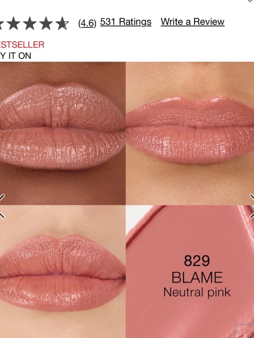 NARS Explicit Lipstick #829 Blame
